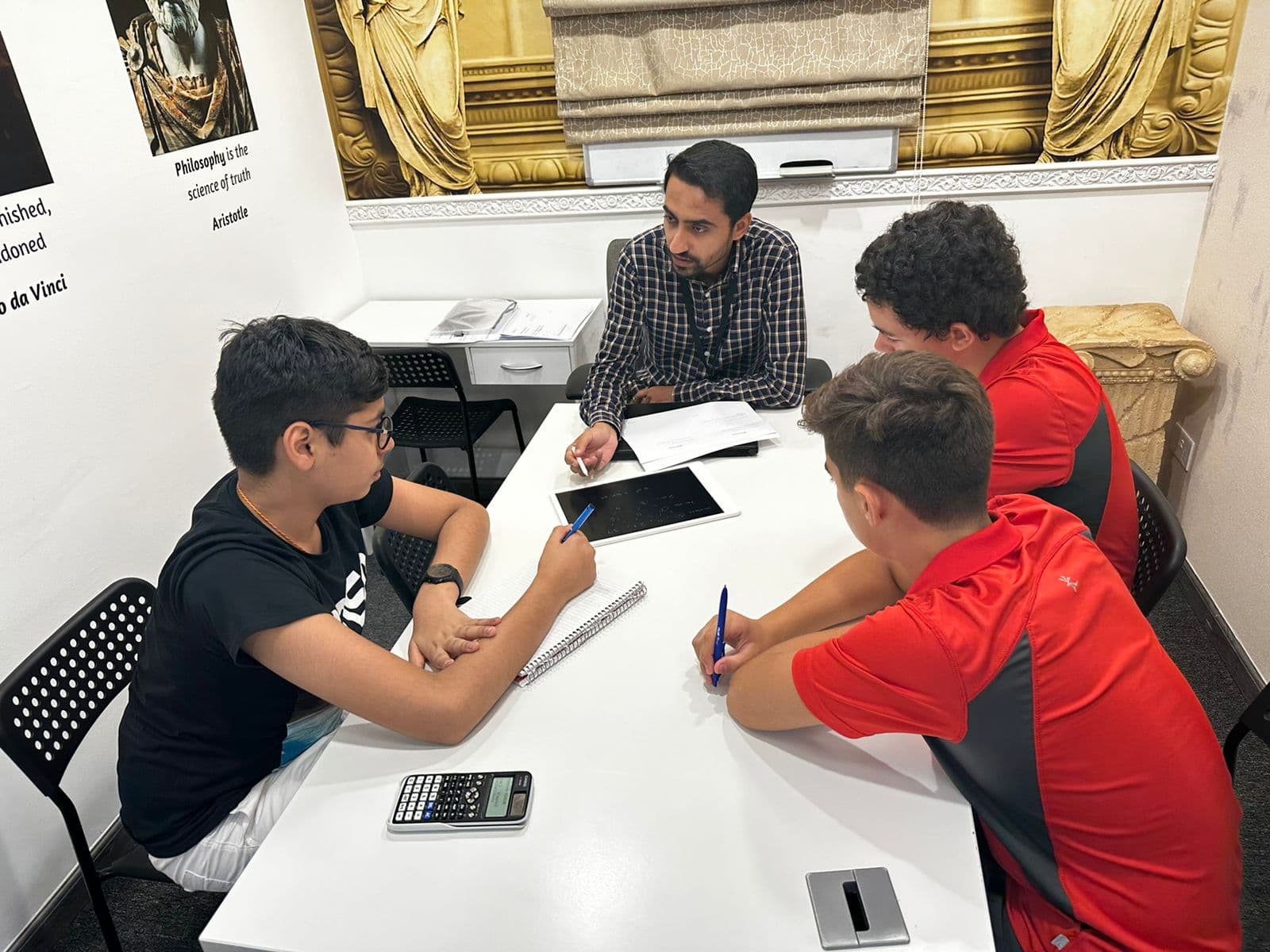 GCSE Maths class in progress at Improve ME Institute