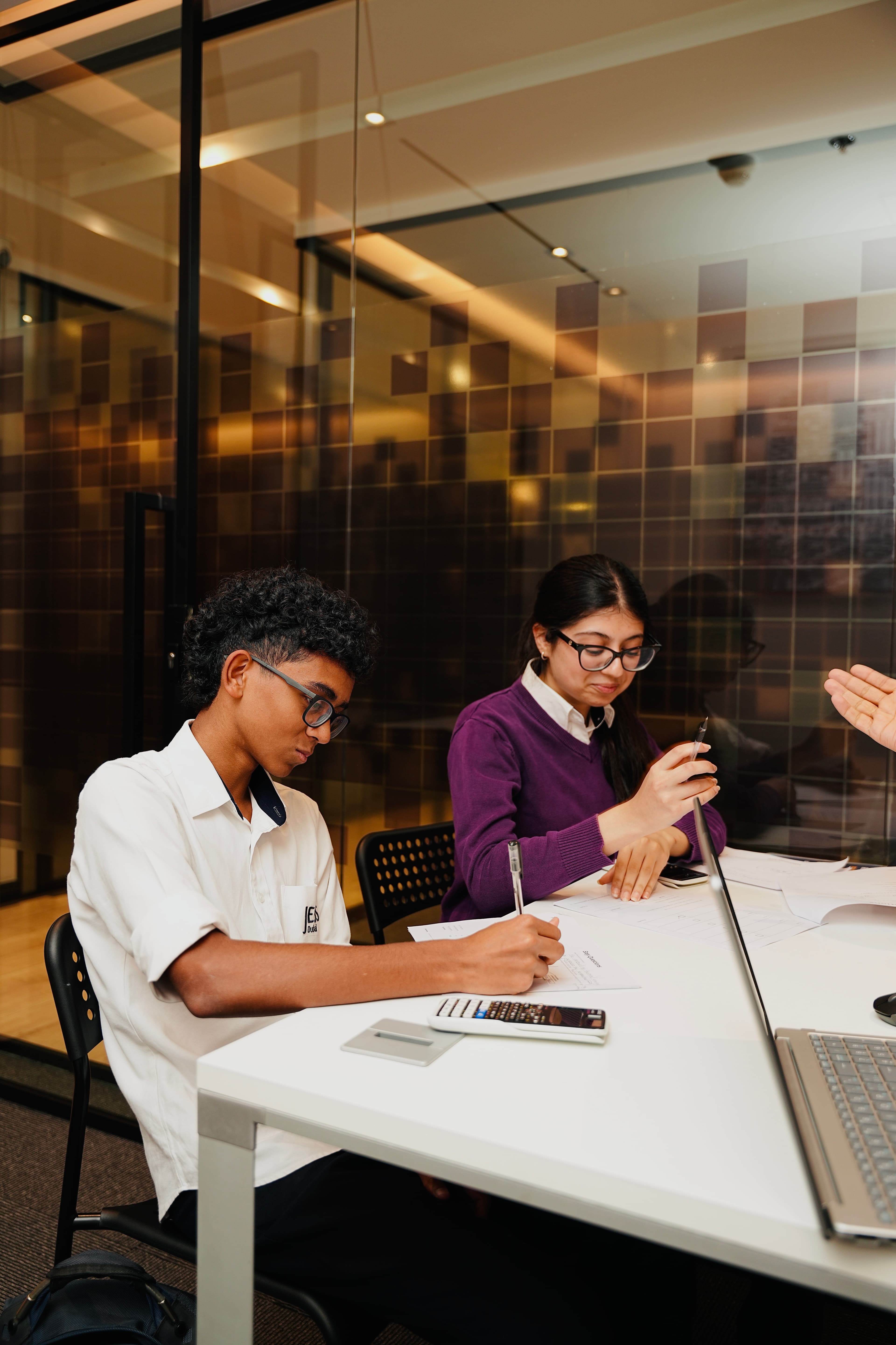 Year 11 Physics lesson at Improve ME Institute