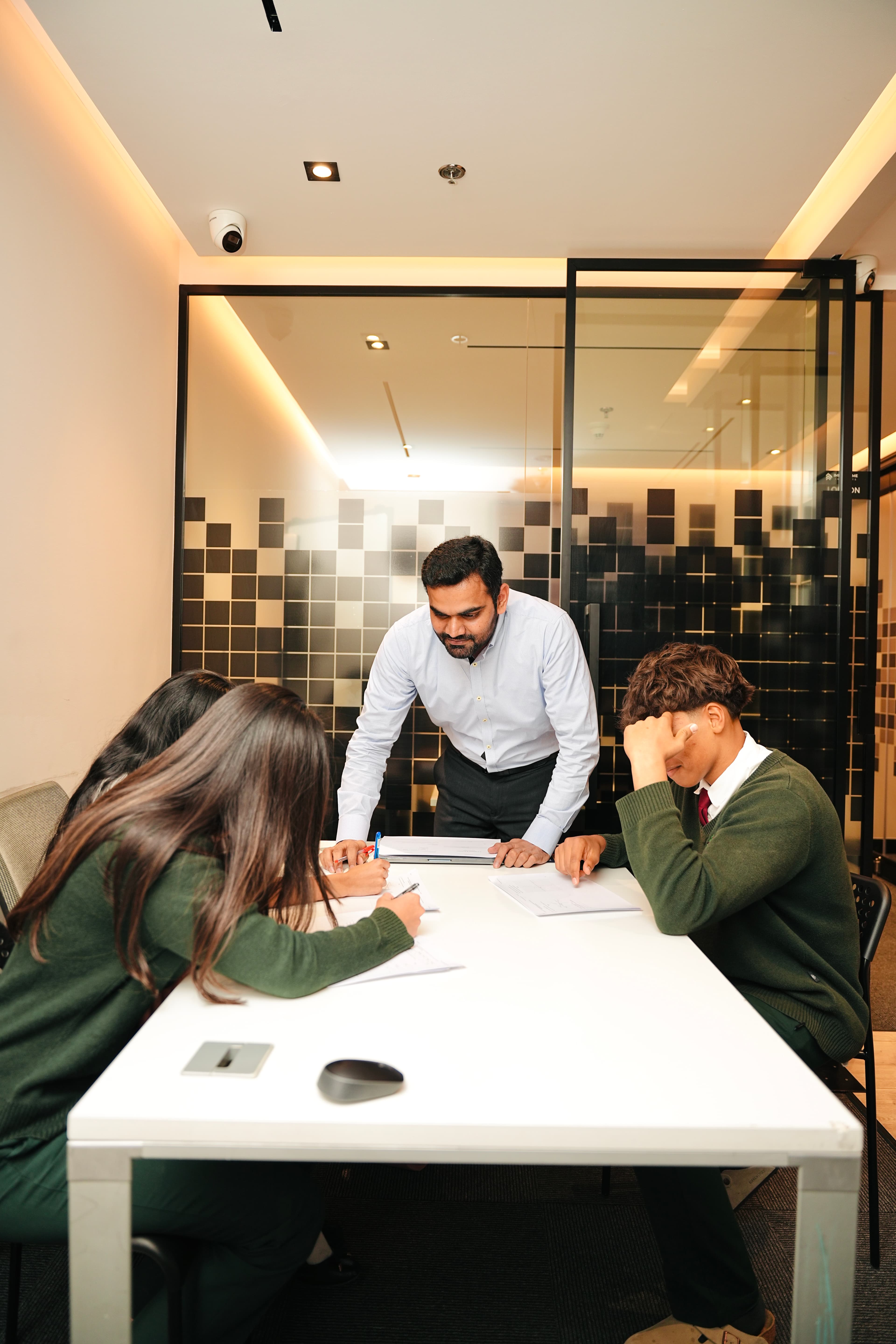 Year 11 Physics class at Improve ME Institute