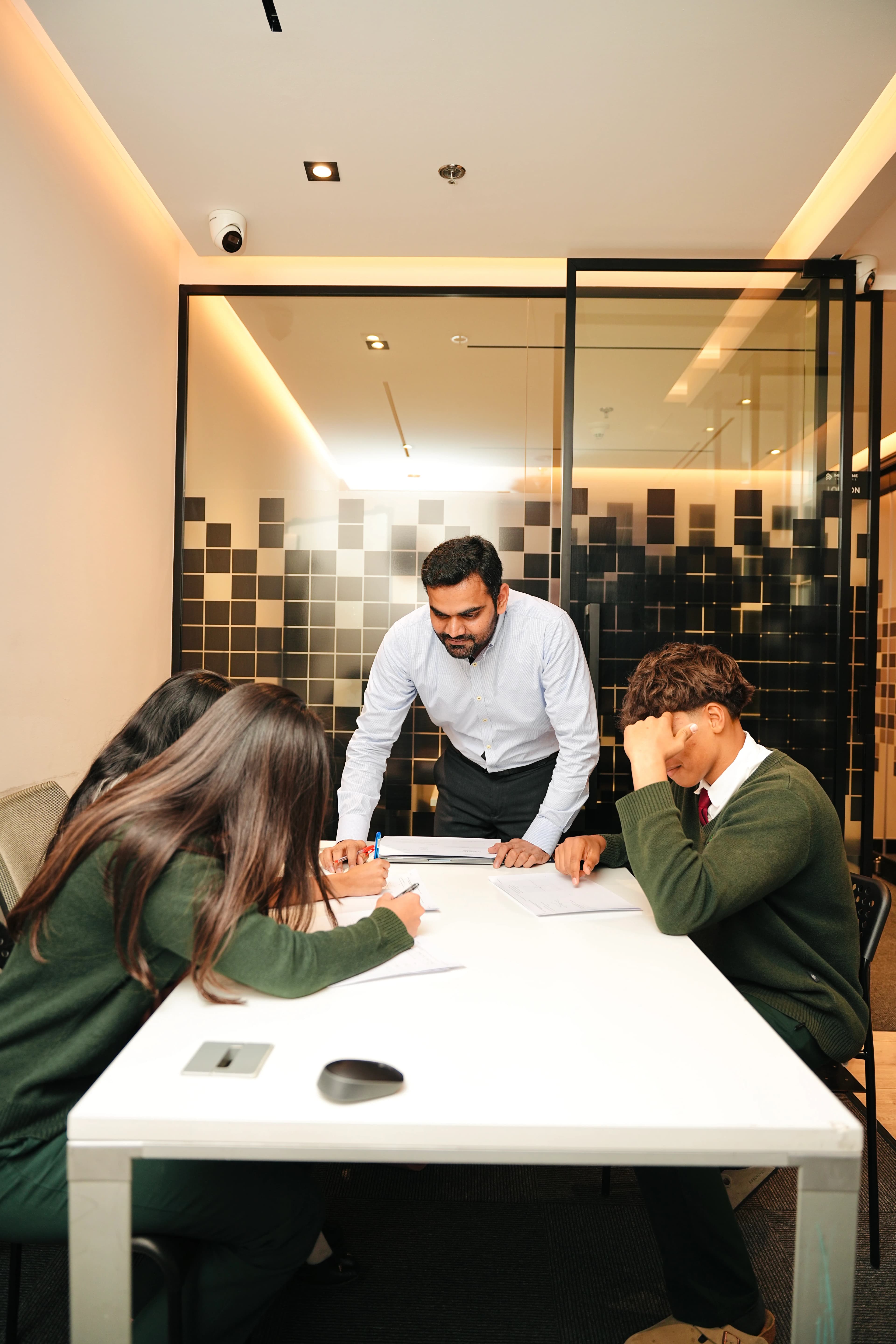 Year 11 Physics class at Improve ME Institute
