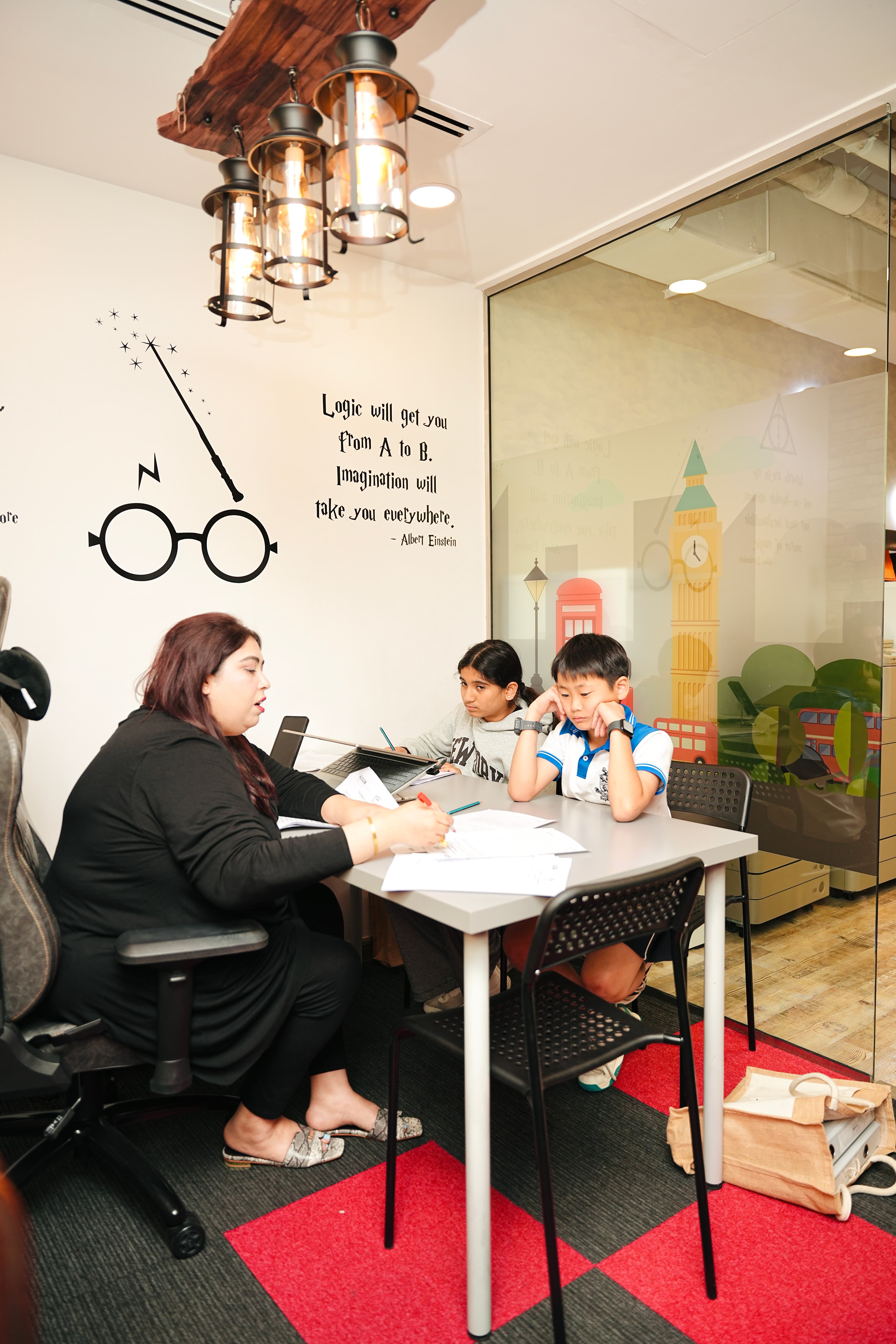 Year 5 English class at Improve ME Institute