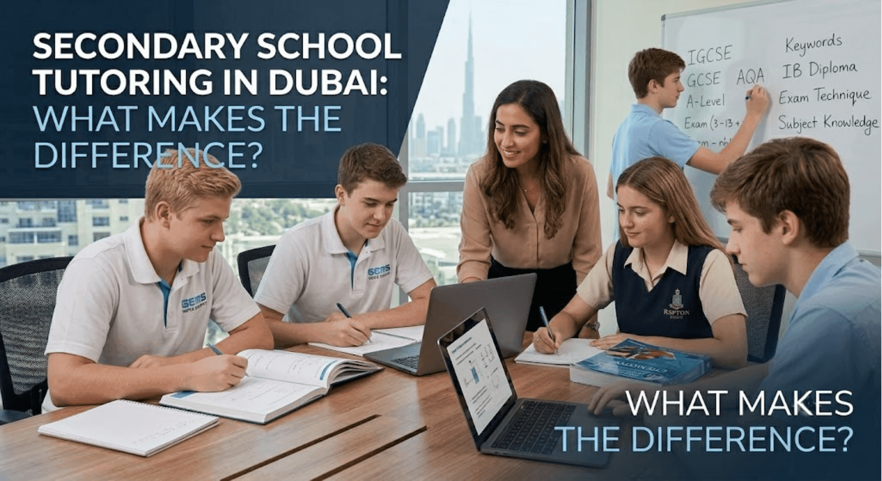 Secondary School Tutoring in Dubai: What Actually Makes the Difference